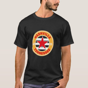 Camiseta Nashville Tennessee Música Country Western EUA Est