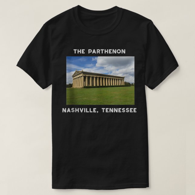 Camiseta Nashville Tennessee Parthenon One American Landmar (Frente do Design)