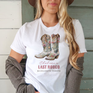 Camiseta Nashville Último Rodeo Boots Festa de solteira