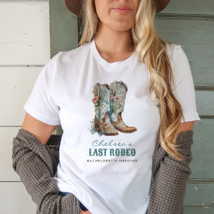 Camiseta Nashville Último Rodeo Boots Festa de solteira