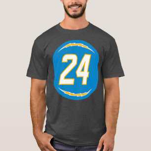 Camiseta Nasir Adderley Número 24 Jersey Los Angeles Charge