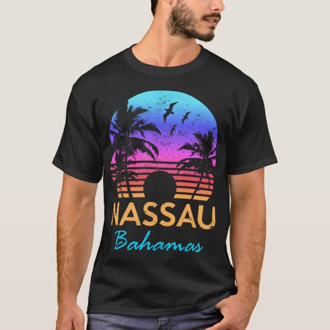 Camiseta Nassau Bahamas Beachrip Summer S friend (Frente)