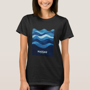 Camiseta Nassau Bahamas Caribe Férias de Praia Surf Vinta