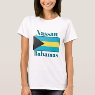 Camiseta Nassau Bahamas Flag