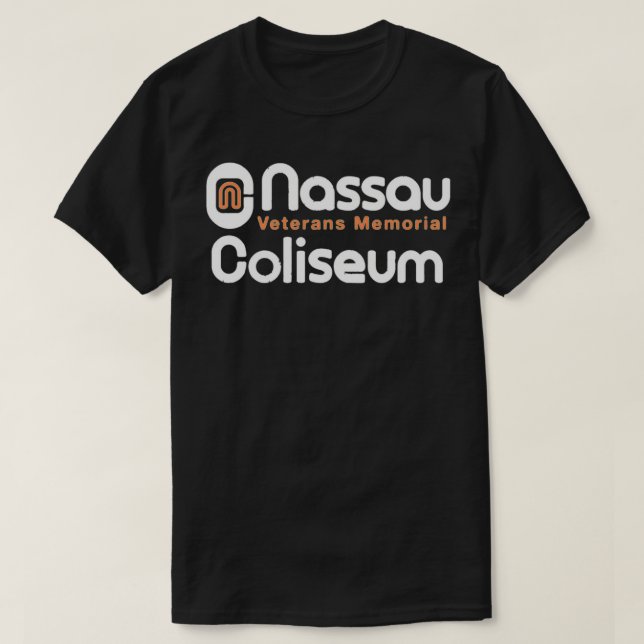 Camiseta Nassau Veterans Memorial Coliseum (Frente do Design)