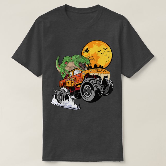 Camiseta Nassoviano Zombie Monstros do Halloween (Frente do Design)