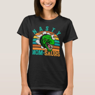 CAMISETA NASTY MOM-SAURS - DIA DAS MÃES T-REX DINO MÃE