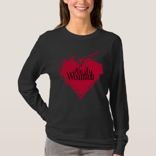 Camiseta NASTY WOMAN red art HEART