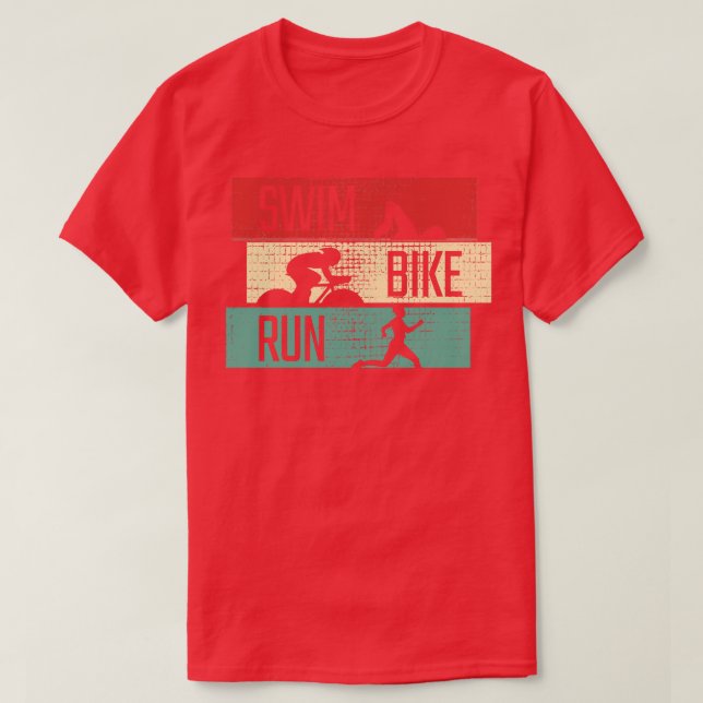 Camiseta Natação Bike Run 1 (Frente do Design)