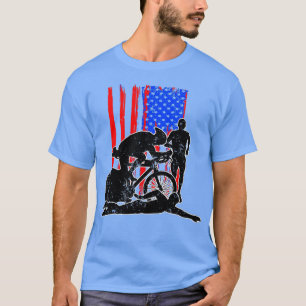 Camiseta Natação de bicicleta Triathlon Hobby Game Gift 1