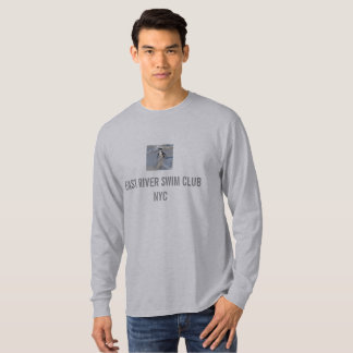 Camiseta Natação de East River Club NYC Long Sleeve T-Shirt