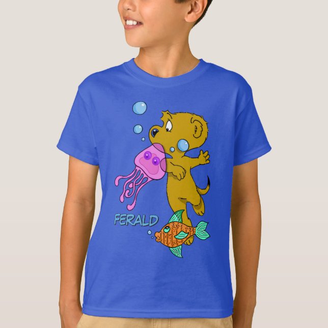 Camiseta Natação de Ferald (Frente)