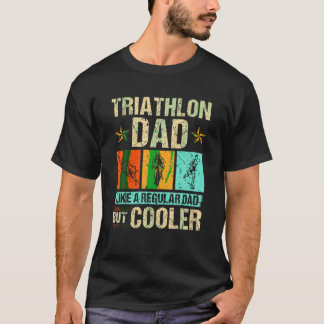 Camiseta Natação de Triathlon Run Bike Day T Shirt