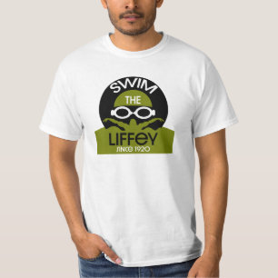 Camiseta Natação Do Rio Liffey Dublin Irlanda