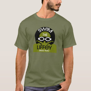 Camiseta Natação Do Rio Liffey Dublin Irlanda