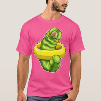 Camiseta Natação em Lagarta