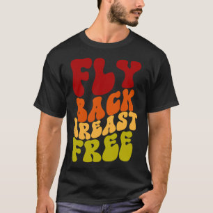 Camiseta Natação encontra-se Voo de volta Sem mamas 1