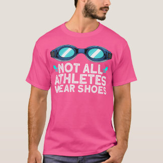 Camiseta Natação legal Para Óculos De Instrutor De Natações