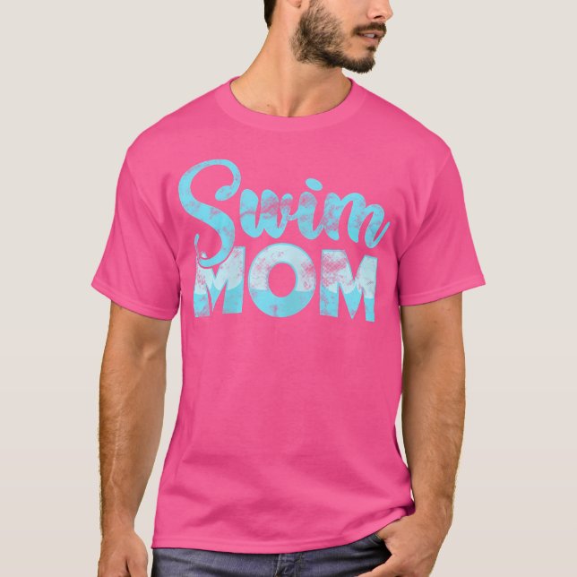 Camiseta Natação Mãe Prouder Nadadora (Frente)