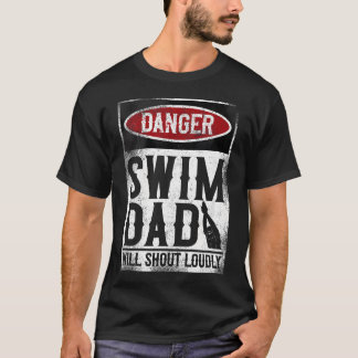 Camiseta Natação Nadador Perigo Nadar