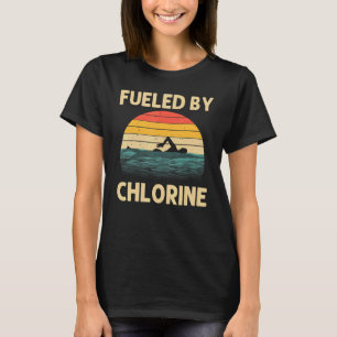 Camiseta Natação Para Homens Mulheres Nadador Professor de 
