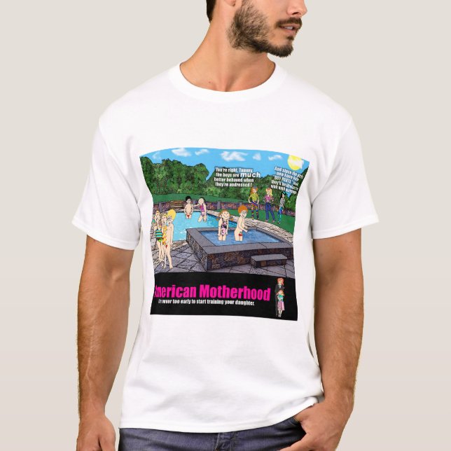 Camiseta Natação-Piscina-Censurado (Frente)