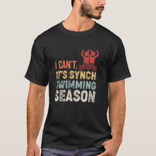 Camiseta Natação Sincronizada Não Aguenta É Temporada de Na