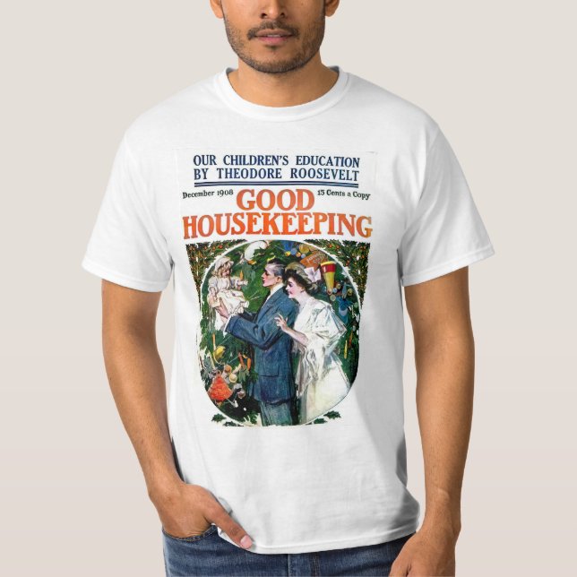 Camiseta Natais vintages da revista Good Housekein (Frente)