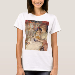 Camiseta Natais vintages, História da Noite de Leitura Mãe