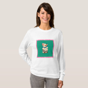 Camiseta Natais vintages Snowman
