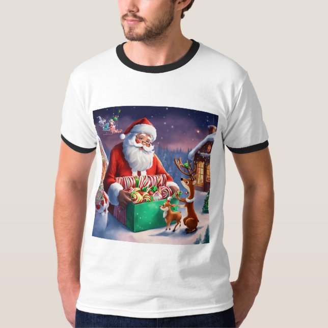 Camiseta natal (Frente)