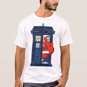 Camiseta Natal 1822 - O papai noel visita a caixa de