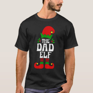 Camiseta Natal 2021 Pai Elf Matching Family Grou