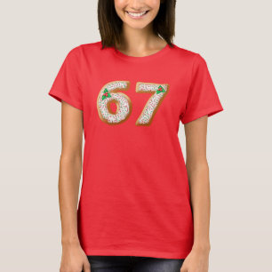 Camiseta Natal 67 Piada Meme Geração Z Seis Sete