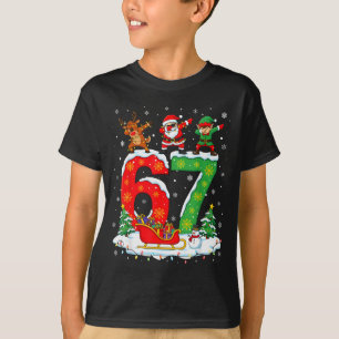 Camiseta Natal 67 Seis Sete Meme Geração Alfa Rena San