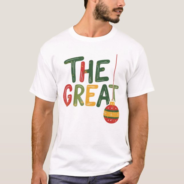 Camiseta Natal A Família Excelente Correspondendo (Frente)
