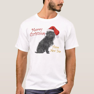 Camiseta Natal Affenpinscher