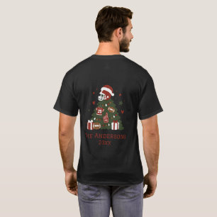Camiseta Natal Americano de Futebol Personalizado