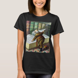 Camiseta Natal Antigo, Papai Noel Lista de Meninos Malvados