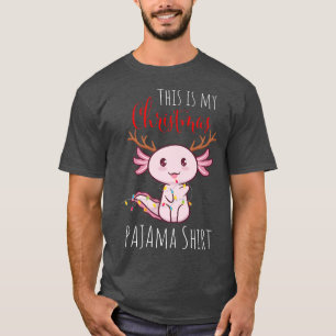 Camiseta Natal Aolotl Pajama Xmas Fada Luz Natal