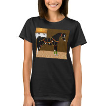 Natal árabe preto do cavalo