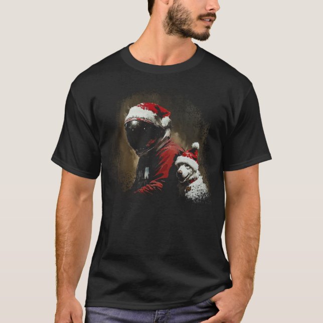 Camiseta Natal Astronauta (Frente)