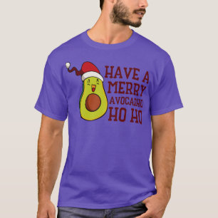 Camiseta Natal Avocado Keto Fruta Diet Holiday Keto Foo