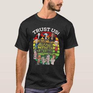 Camiseta Natal Biden Fauci Obama Pelosi Divertido Democrata