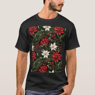 Camiseta Natal Botânico