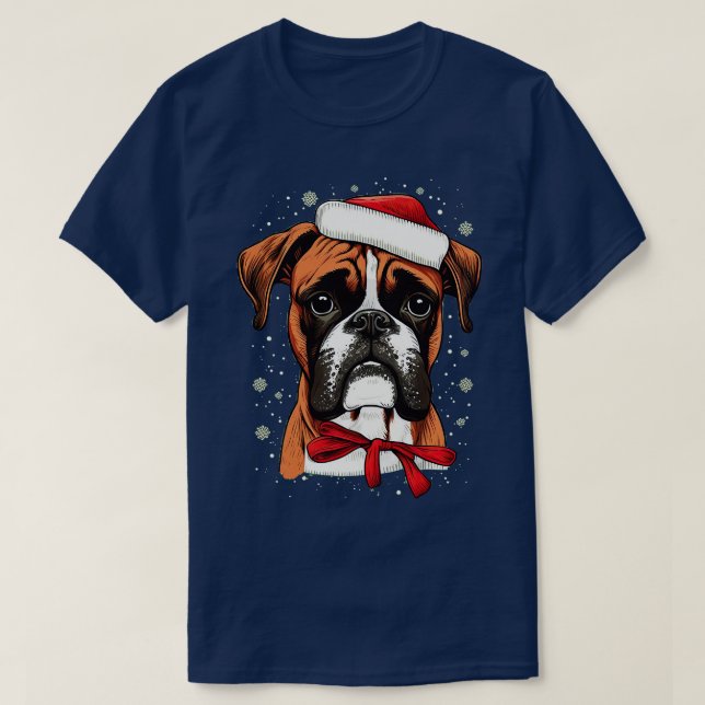 Camiseta Natal Boxer 5 (Frente do Design)