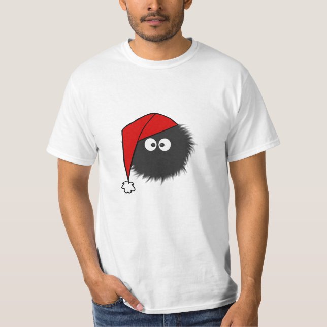 Camiseta Natal brilhado bonito do inseto (Frente)