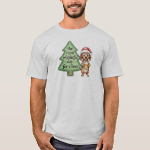 Camiseta Natal Cachorro-quente Engraçado