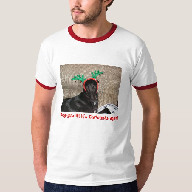 Camiseta Natal Cão-ido (Frente)