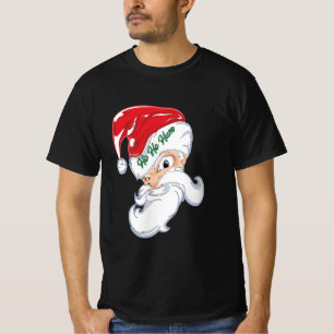 Camiseta Natal Caprichoso Vintage Ho Ho Ho Papai Noel